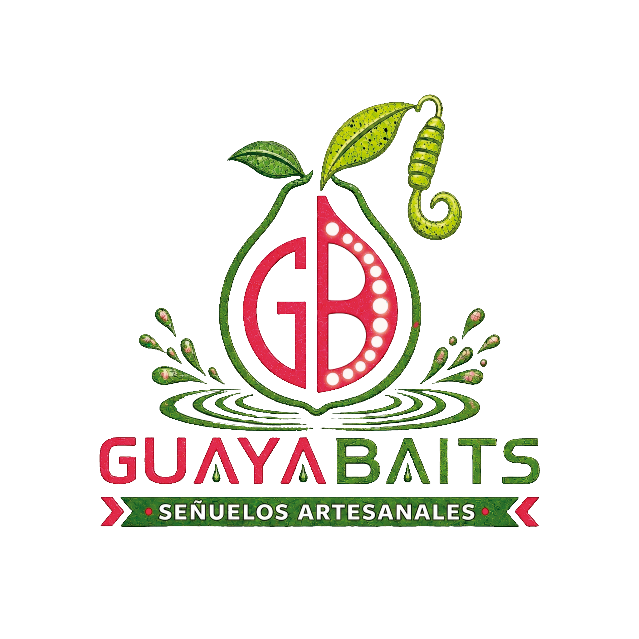 Logo original de GuayaBaits: señuelos artesanales